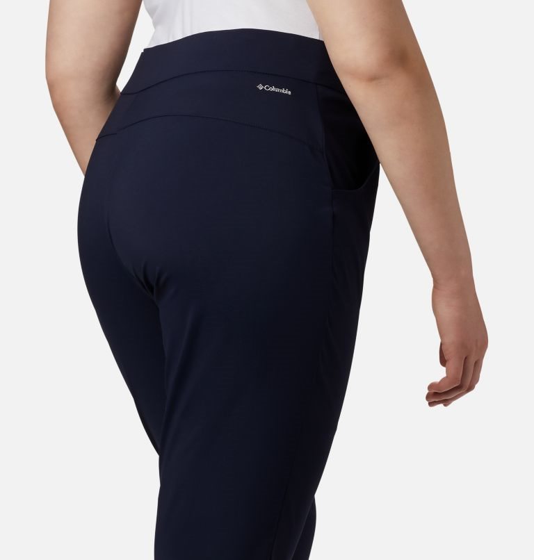 Women's Columbia Anytime Casual Pull On Pants Navy | Plus Size CA-G308A